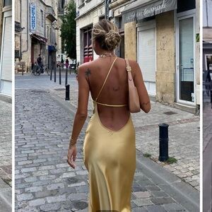 Stunning backless dress